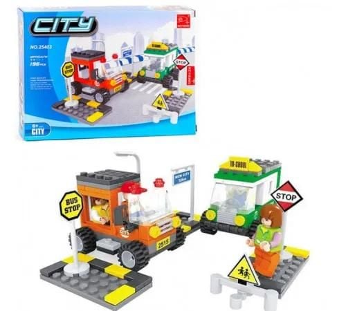 Конструктор 204л техніка фігурки у коробці 25*17*5см 25403 KEYIXING