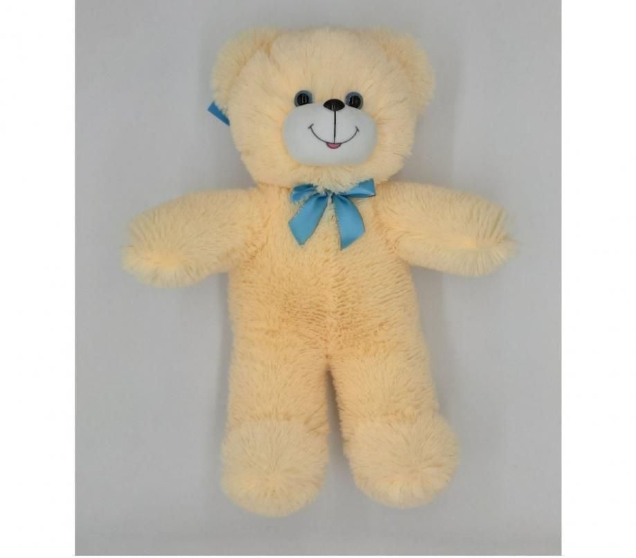 М'яка іграшка Ведмедик Ласунчик 45см білий травка білий Ч161Б чайка