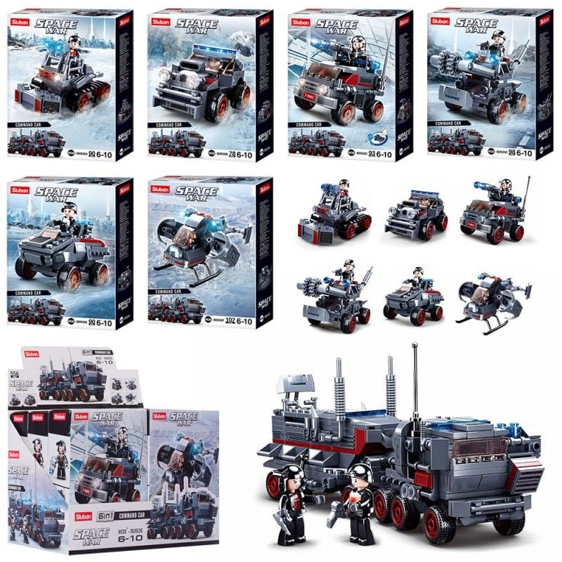 Конструктор 78ел Space War Військовий джип у коробці 18*14*4см M38-B0926B sluban