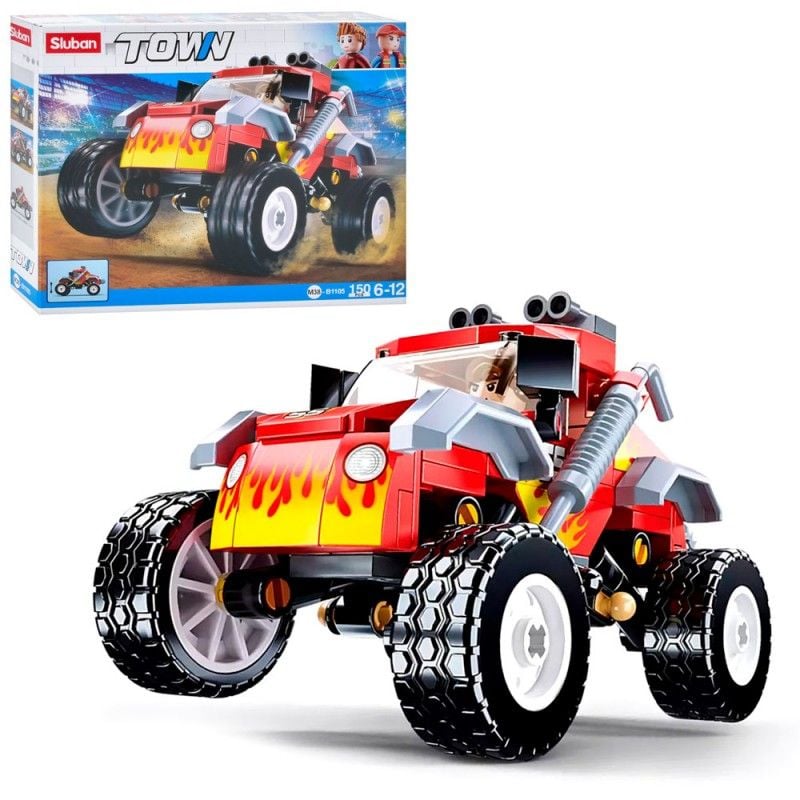 Конструктор 150дет TOWV Позашляховик  14*14*4см M38-B1105 sluban