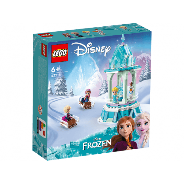 Конструктор 154дет Disney Princess Крижана чарівна країна Анни та Ельзи у коробці 26*6*28cm 43218 LEGO