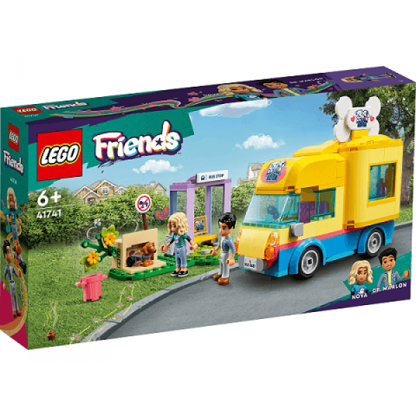 Конструктор 300дет Friends Фургон для порятунку собак у коробці 35*19*6cm 41741 LEGO