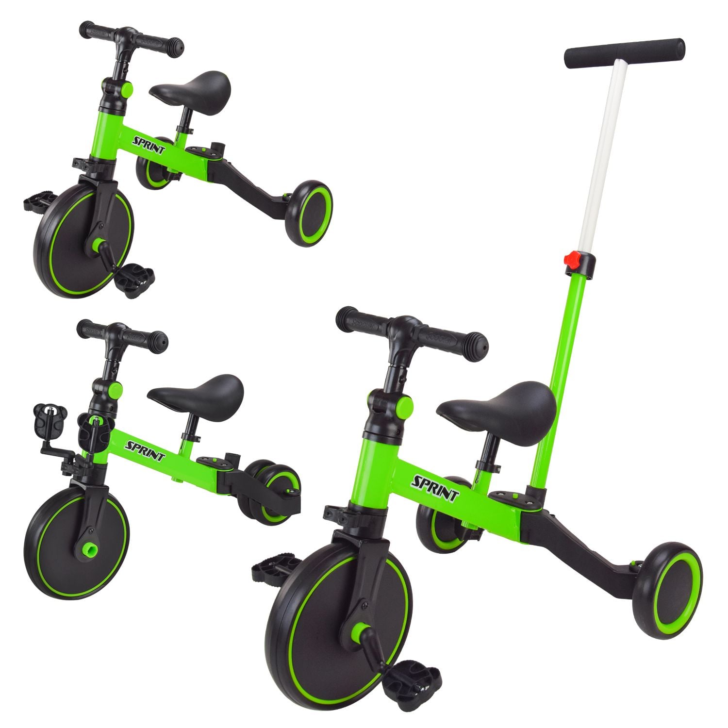 Велосипед 3-х колісний колеса EVA 9,5х5д сататовий TR2453 Китай