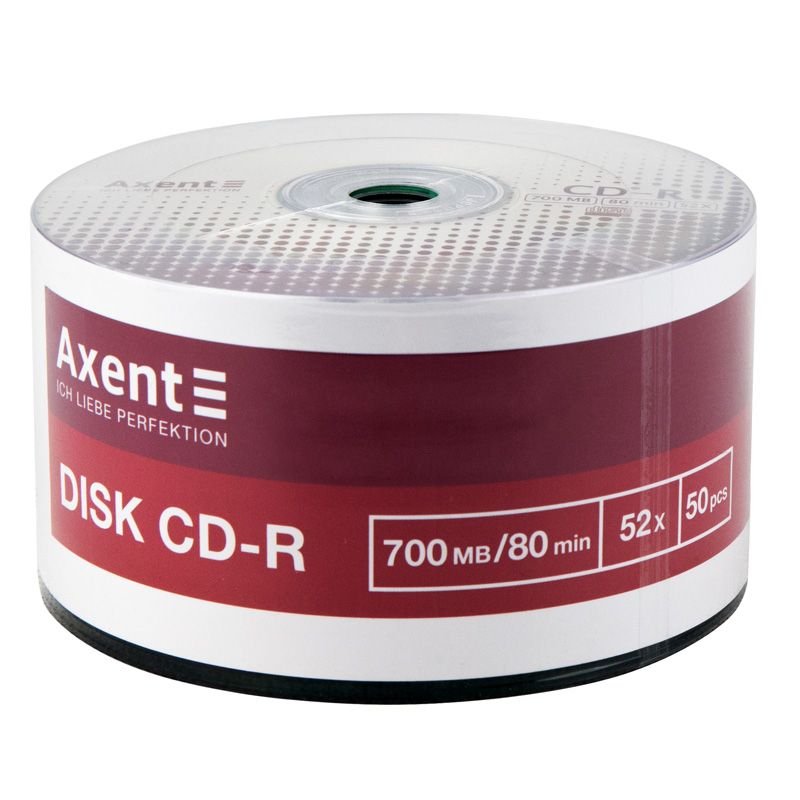 Диск CD-R 700MB/80min 8102-A Axent