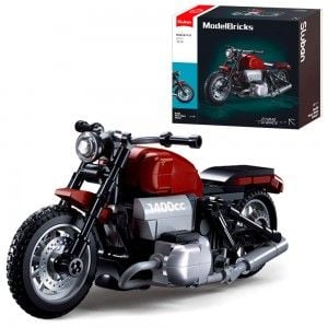 Конструктор типу лего 222дет Model Bricks мотоцикл в коробці 21*19*6,5см M38-B1131 sluban