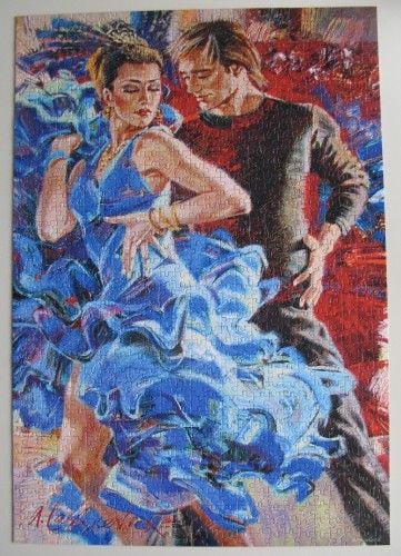 Пазли 1000ел Танок 68*47см  в коробці 37*24*5см B-103287 Castorlend