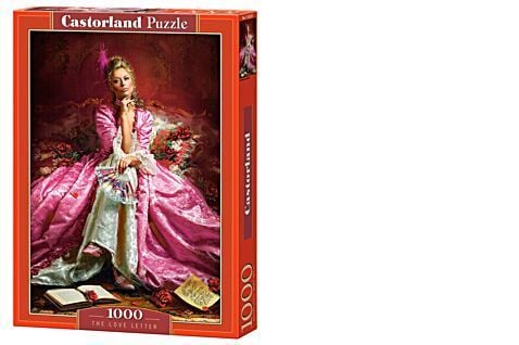 Пазли 1000ел Лист кохання 68*47см  в коробці 37*24*5см C-103331 Castorlend