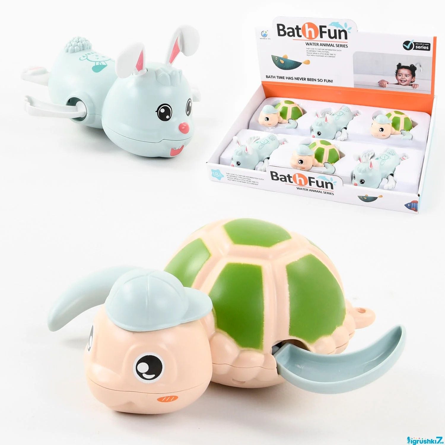 Водоплавна іграшка Тваринка пластик 9617 Bath Toys