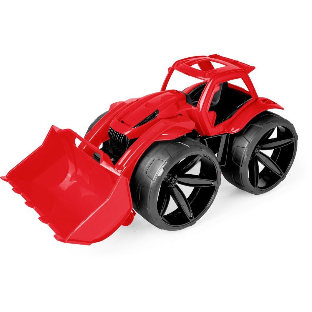 Бульдозер пластик Maximus червоний 64500 wader