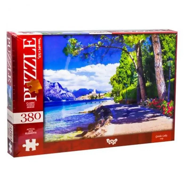 Пазли 380д Garda Lake Italy 475*340 коробка 35*24*3см C380-04-07 danko toys