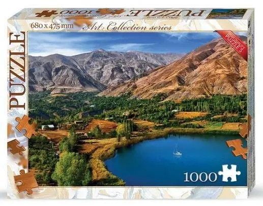 Пазли 1000д Озеро в горах 680*475 у коробці 39*29*5см C1000-07-04 danko toys