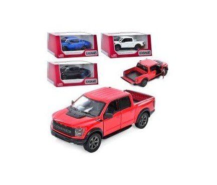 Машина метал 2022 Ford F-150 Raptor інерція в коробці KT5436W Kinsmart