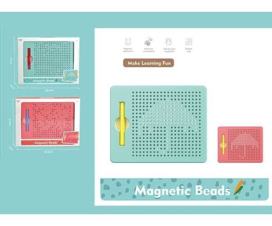 Магнітна мозаїка 2 види картки з малюнками в коробці 26*21*2см CH1114 Китай