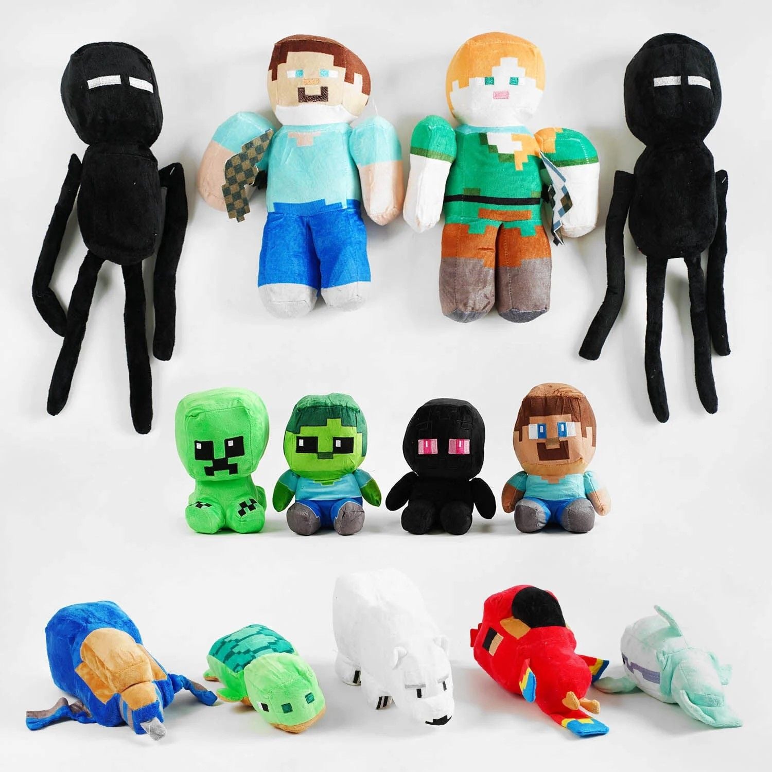 М'яка іграшка герої з гри Майнкрафт 22см мікс видів C50705 Китай