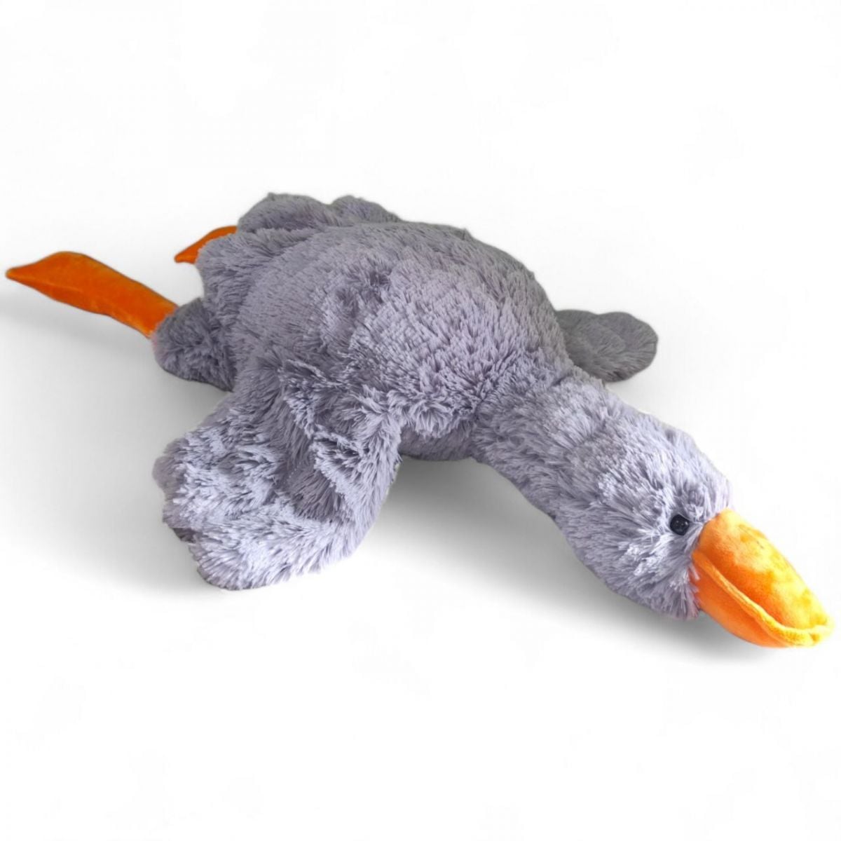 М'яка іграшка Гусь-Обіймусь 90см Шептун травка 0339сер Україна