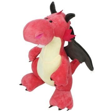 М'яка іграшка Дракоша з крилами Малинка 40см 21214-3 копиця