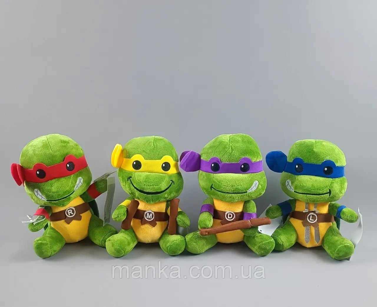 М'яка іграшка черепашка Нінзя 20см мікс видів C37869 Китай