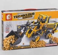 Конструктор 688дет Будтехніка фігурки  в коробці 51*33*6,5см 701701 Китай