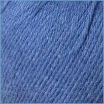 Пряжа Valencia Blue Jeans 50г 160м темно-блакитний 50% хлопок 50% поліестер 1-813 Іспанія