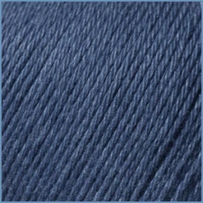 Пряжа Valencia Blue Jeans 50г 160м синій 50% хлопок 50% поліестер 1-816 Іспанія
