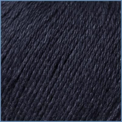 Пряжа Valencia Blue Jeans 50г 160м темно-синій 50% хлопок 50% поліестер 1-817 Іспанія