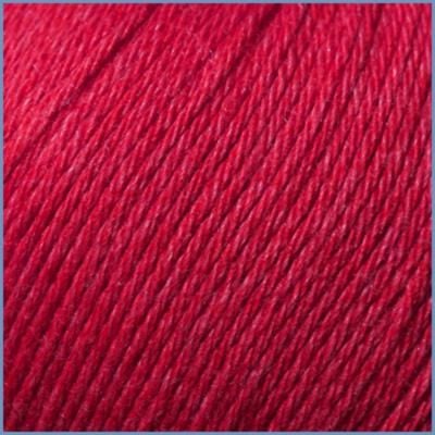 Пряжа Valencia Color Jeans 50г 160м червоний 50% хлопок 50% поліестер 1-621 Іспанія