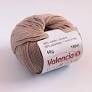 Пряжа Valencia Color Jeans 50г 160м кофе з молоком 50% хлопок 50% поліестер 1-122 Іспанія