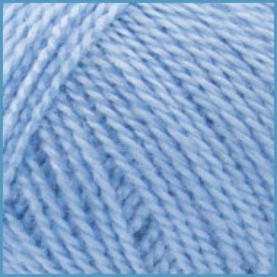 Пряжа Valencia Arabica100г 400м блакитний14% віскоза 86% акрил преміум 1302-BR06 Іспанія