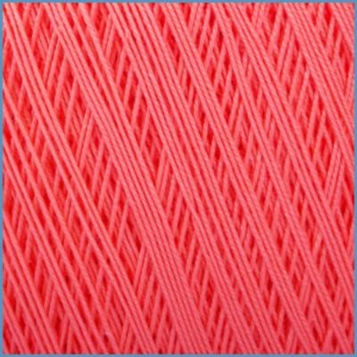 Пряжа Valencia Euro Maxi 100г 565м Персиковий 100% мерсеризований хлопок 1-302 Іспанія