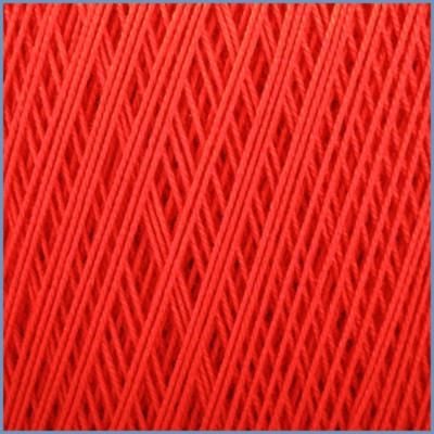 Пряжа Valencia Euro Maxi 100г 565м Морковний 100% мерсеризований хлопок 1-303 Іспанія