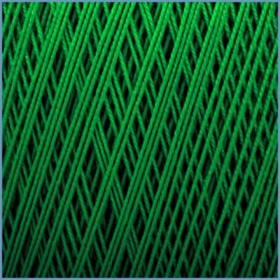 Пряжа Valencia Euro Maxi 100г 565 м темно-зелений 100% мерсеризований хлопок 1-706 Іспанія