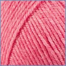 Пряжа Valencia Denim 100г 280 м рожевий 45% мериносна вовна 10% катон 15%нейлон 30% акрил 1601-MJ12 Іспанія
