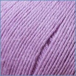 Пряжа Valencia Baby cotton 50г 160 м бузковий 100% органічний катон 1-531 Іспанія