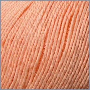 Пряжа Valencia Baby cotton 50г 160 м персиковий 100% органічний катон 1-331 Іспанія