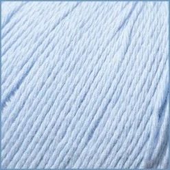 Пряжа Valencia Baby cotton 50г 160 м світло-блакитний 100% органічний катон 1-831 Іспанія