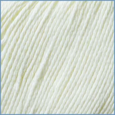 Пряжа Valencia Baby cotton 50г 160 м молочний 100% органічний катон 1-131 Іспанія