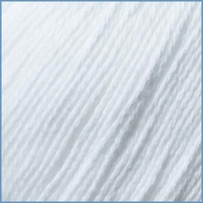 Пряжа Valencia Baby cotton 50г 160 м білий 100% органічний катон 1-001 Іспанія