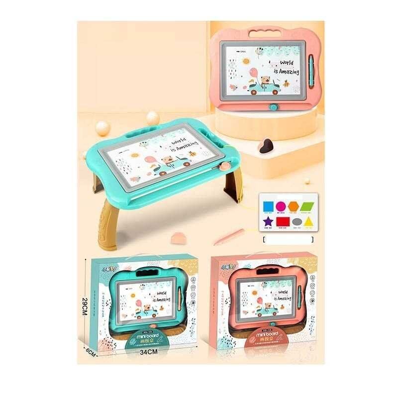 Столик ігровий магнітне кол. поле магнітна ручка в коробці 30*23*5см 1245V Китай