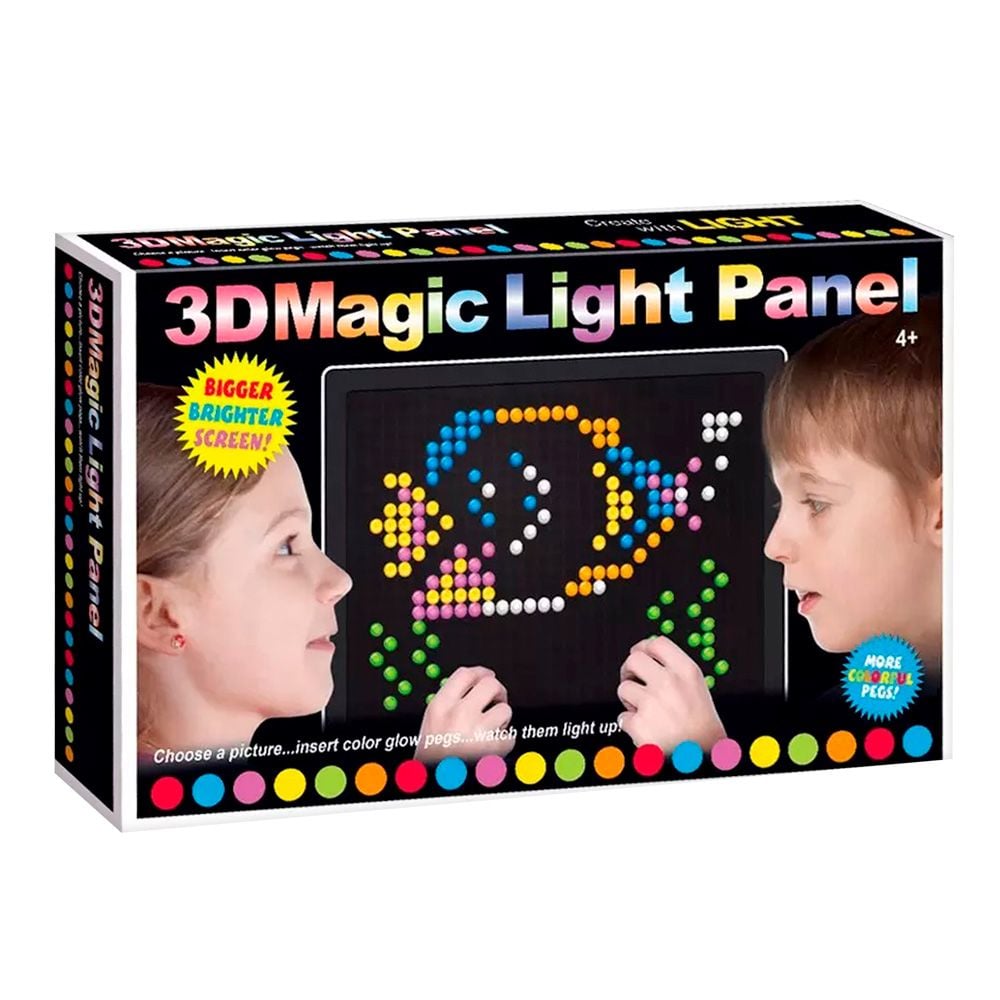 Мозаїка 180дет 3D сяюча 5 зон підсвічування в коробці 555 Китай