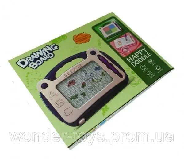 Дошка для малювання магнітна маркер у коробці 22*17*2см NA-882 Китай