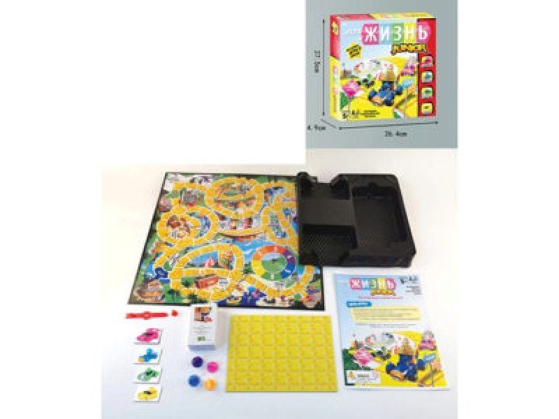 Гра в життя Junior ігрове поле машинки в коробці 5221R Fun Game