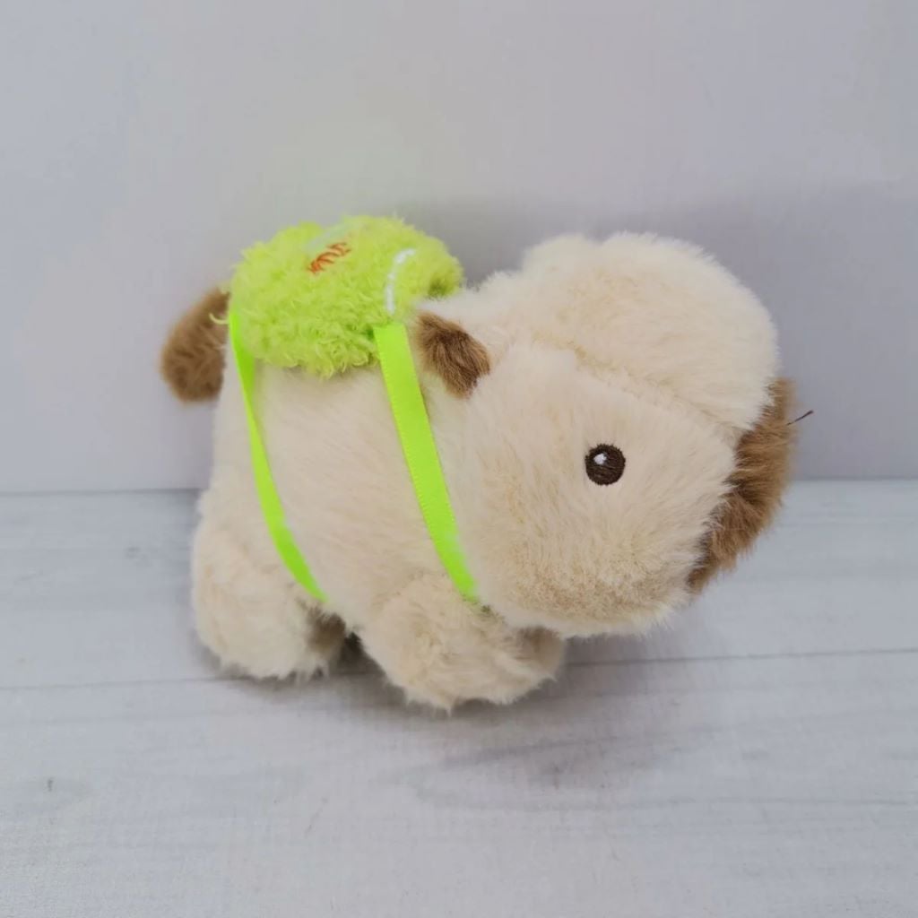 М'яка іграшка браслет Капібара виляє хвостиком бежевий хутро M17711 Китай