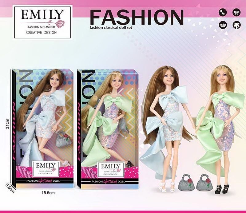 Лялька типу барбі Emily з аксесуарами QJ139B Китай