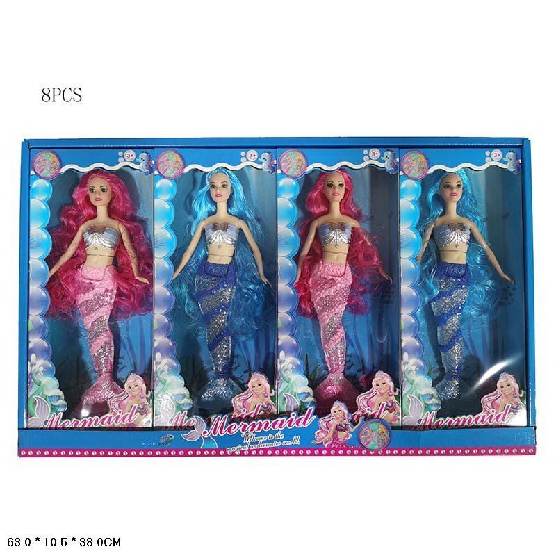 Лялька типу Барбі Русалонька муз світло 28см 6068 Китай