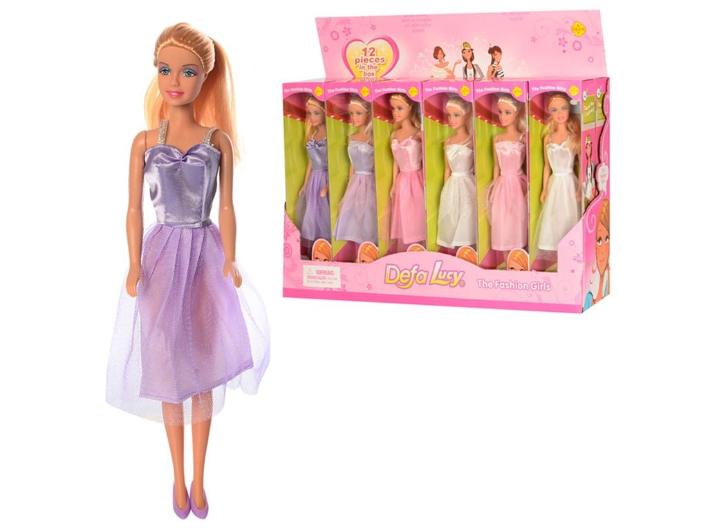 Лялька типу барбі  в коробці 8*5*31 см 8091B defa lucy
