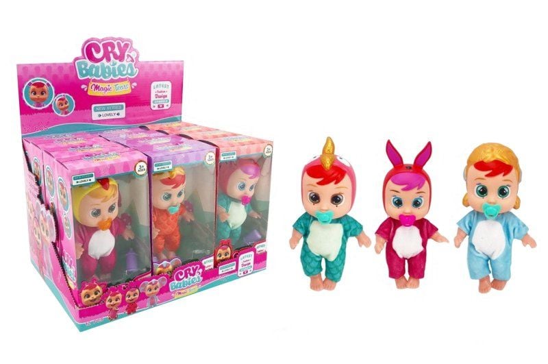 Лялька  Cry babies з пустушкою в коробці 106K Китай