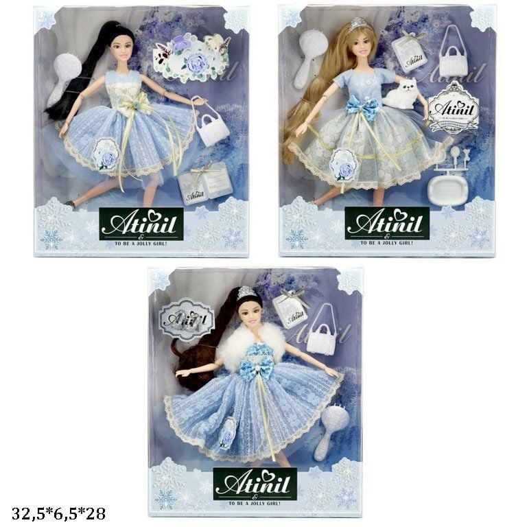 Лялька Atinil з аксесуарами в коробці WX129-3/4/5 Китай