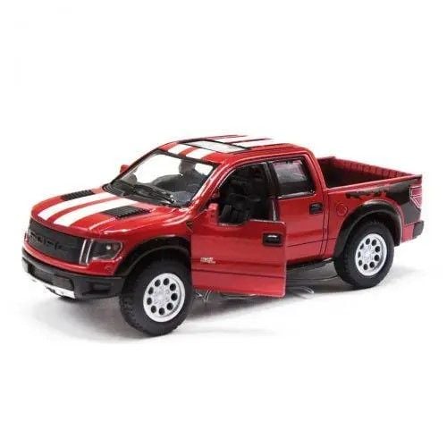 Машина метал Ford F-150 Raptor SuperCrew інерція відкрив  двері коробка 16*7*8см KT5365FW Китай