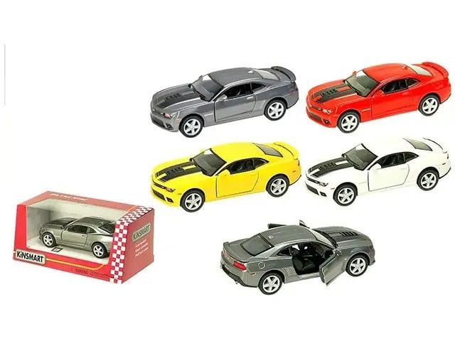 Машина метал 2014 Chevrolet Camaro  інерція коробка 16,5*7,5*8см KT5383WF kinsmart