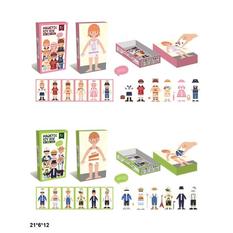 Гра магнітна Одягни ляльку 993C україна